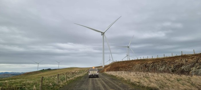 South Island turbines