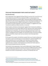5-minute settlement discussion paper