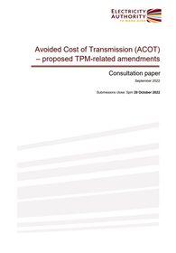 ACOT consultation paper