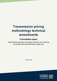 TPM technical amendments: Implementing regulatory asset base indexation and clarifying the simple method benefit-based charge cap - Consultation paper
