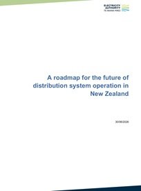 A roadmap for the future of distribution system operation in New Zealand