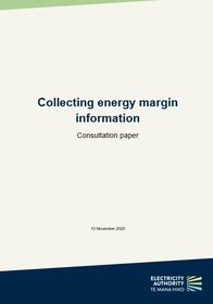 Collecting energy margin information - Consultation paper