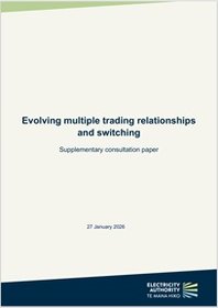 Evolving multiple trading and switching - supplementary consultation paper