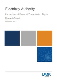 Perceptions of financial transmission rights - research report