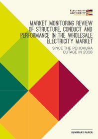 Summary paper - Review of structure, conduct and performance in the wholesale electricity market