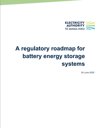 A regulatory roadmap for battery energy storage systems paper