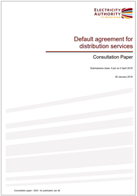 Consultation paper for DDA proposal